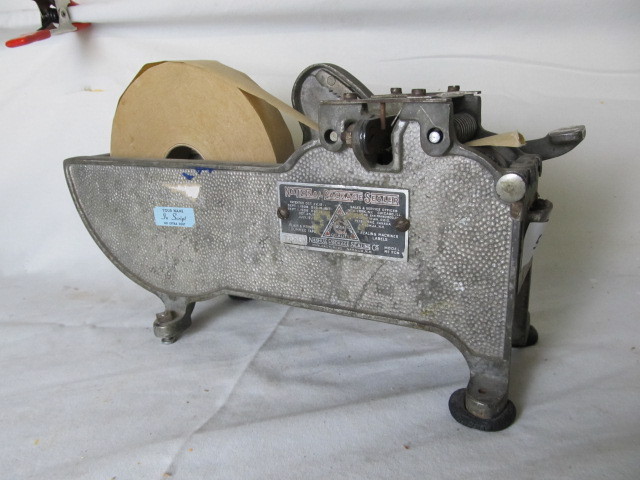 lot 56 image: Steampunk National Package Sealer Tape Dispenser
