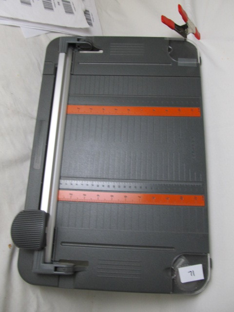 lot 71 image: Fiskars Paper Cutter