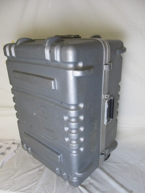 lot 81 image: Large Padded Hard Case on Wheels