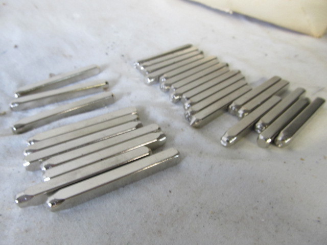 lot 102 image: Letter & Number Punches