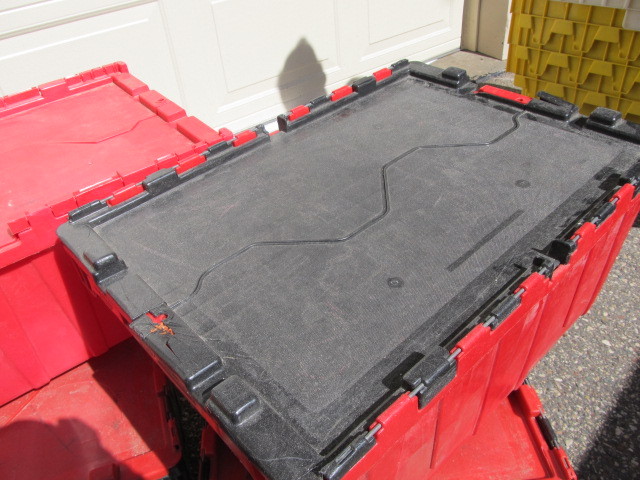 lot 322 image: Black & Red Bins w WingsCovers (4)