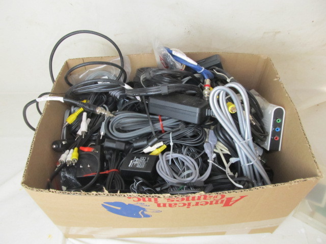 lot 132 image: Box of Patch Cords