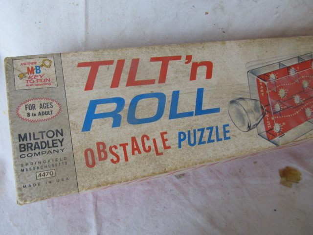 lot 167 image: Milton Bradley Tilt N Pull Game