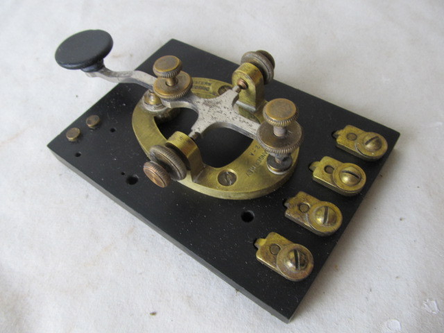 lot 229 image: Western Electric Telegraph Key