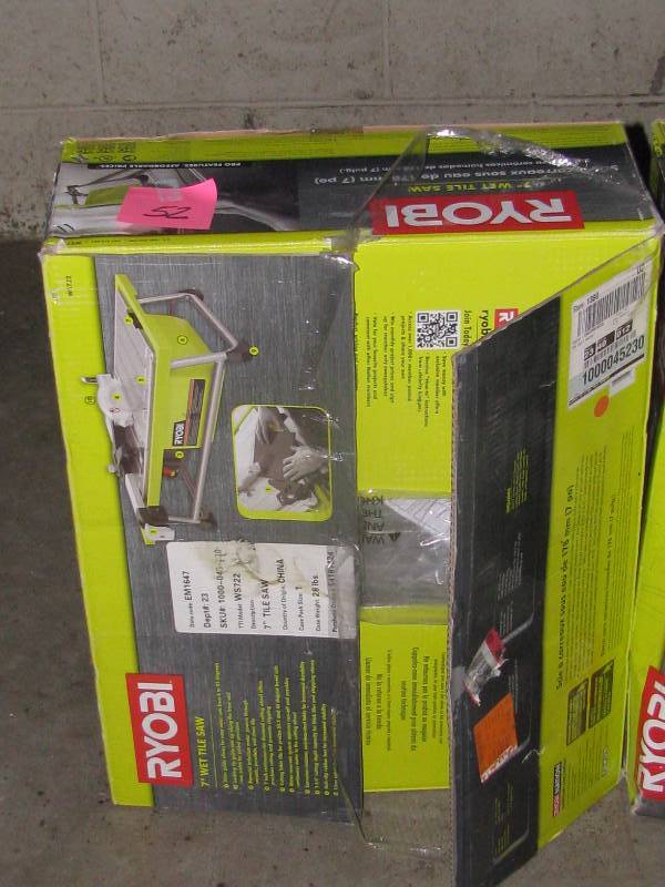 Ryobi Tile Saw