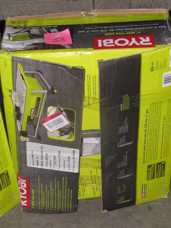 Ryobi Tile Saw