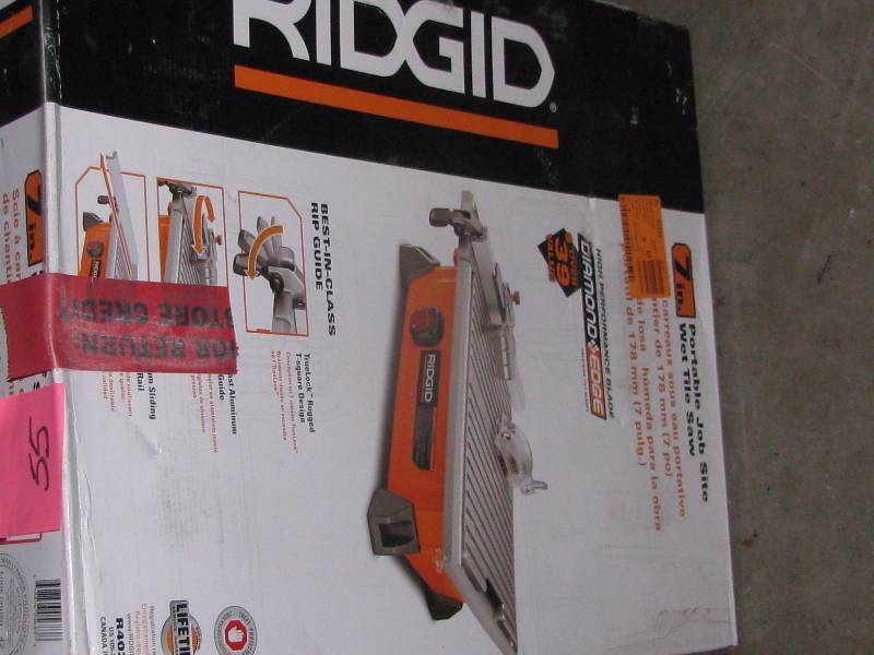 Ridgid Tile Saw