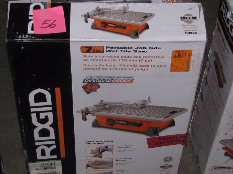 Ridgid Tile Saw