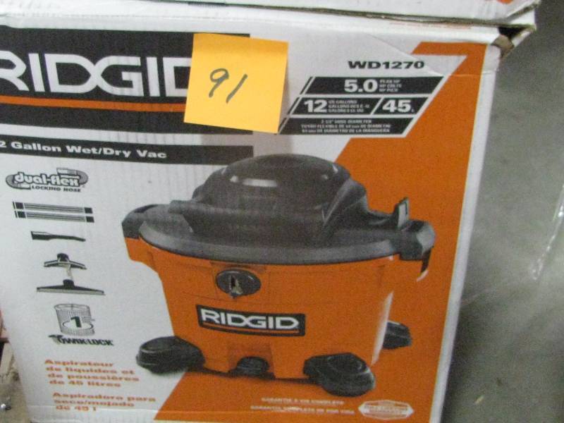 Ridgid WetDry Vac