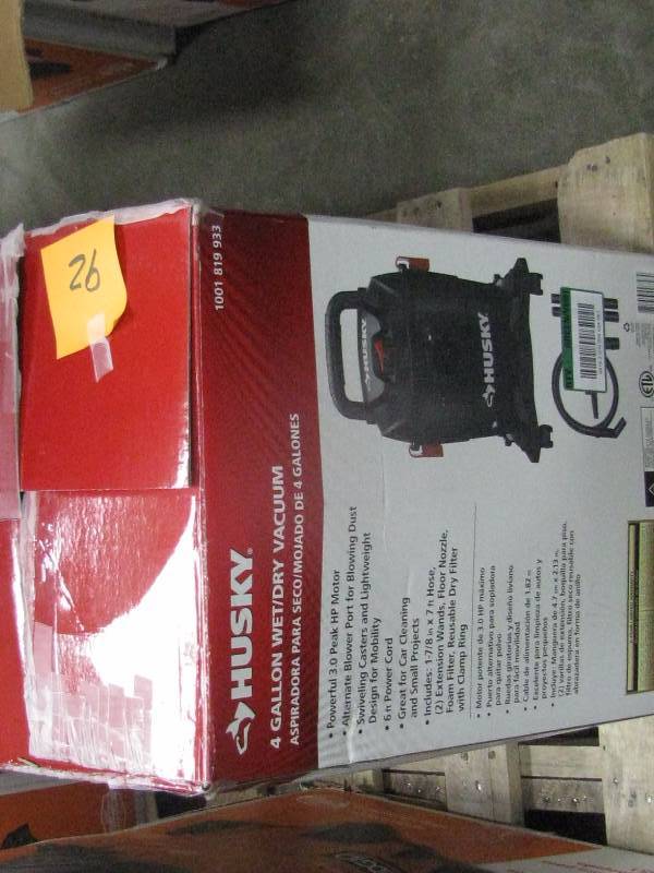 Husky WetDry Vac