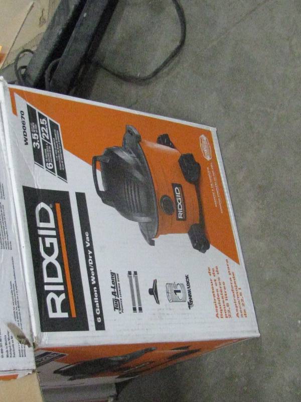 Ridgid WetDry Vac