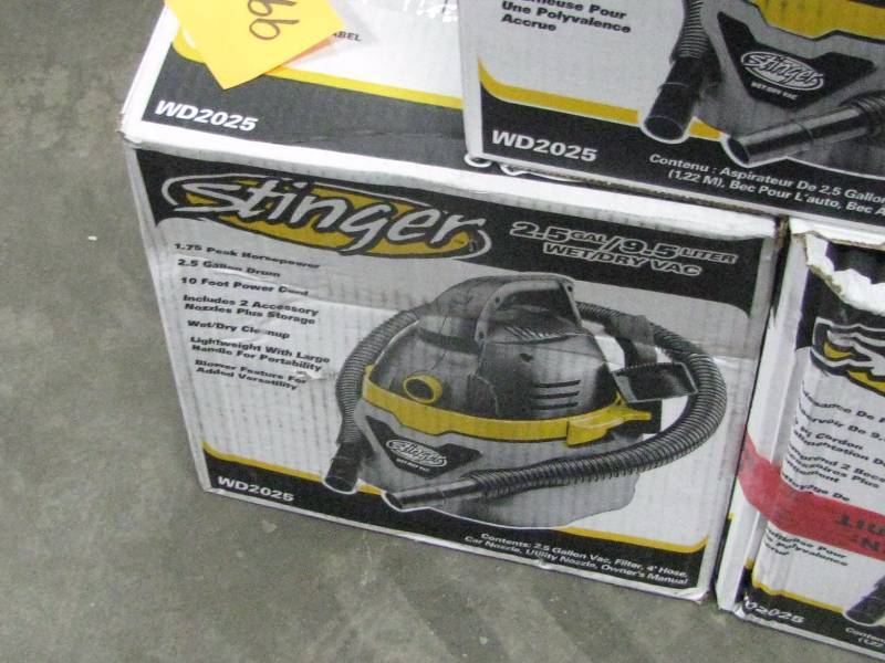 Stinger WetDry Vac
