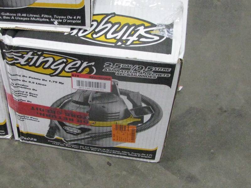 Stinger WetDry Vac