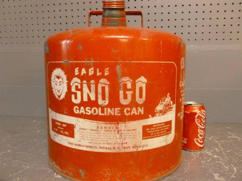 lot 42 image: Vintage Gas Can