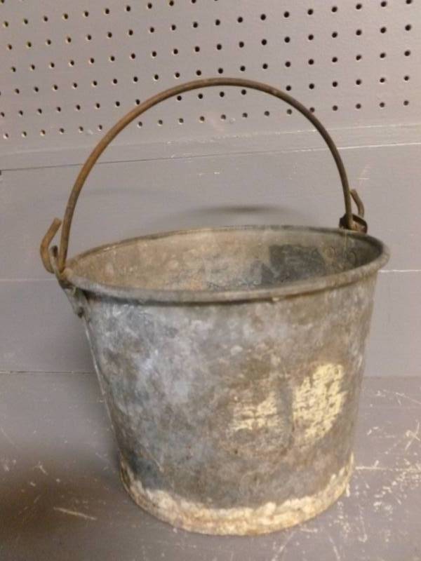 lot 119 image: Vintage Feed Bucket
