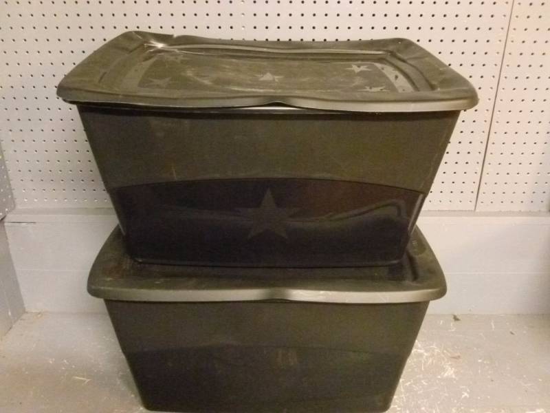 lot 295 image: Storage Totes