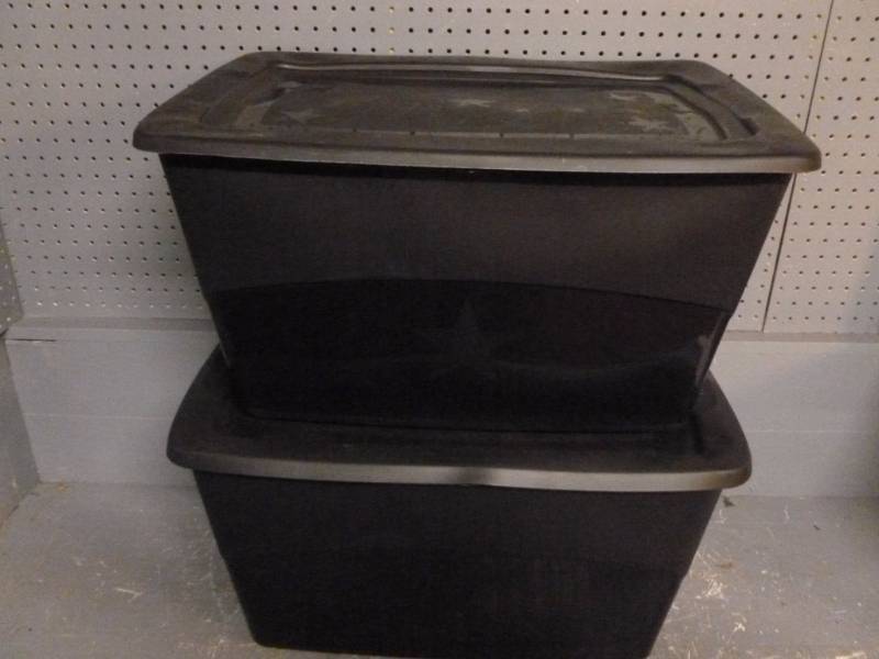 lot 296 image: Storage Totes