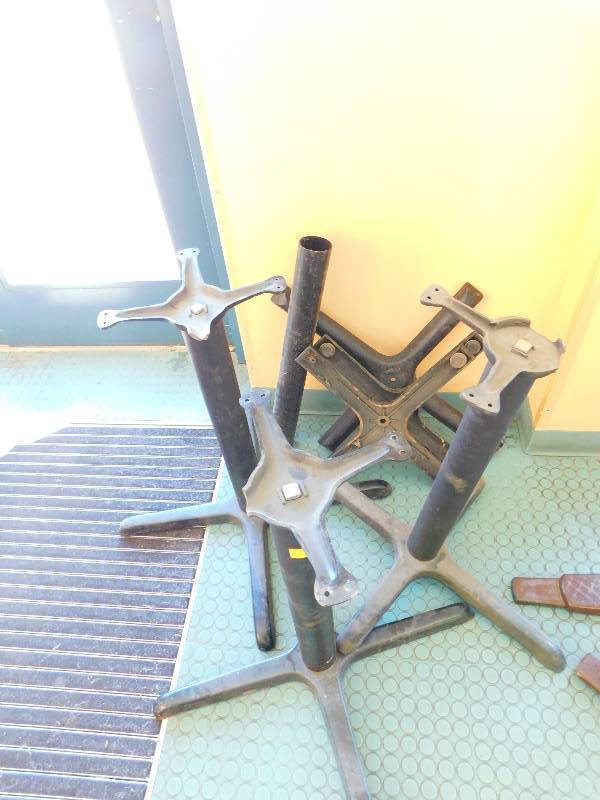 lot 193 image: TABLE BASE PEDESTALS