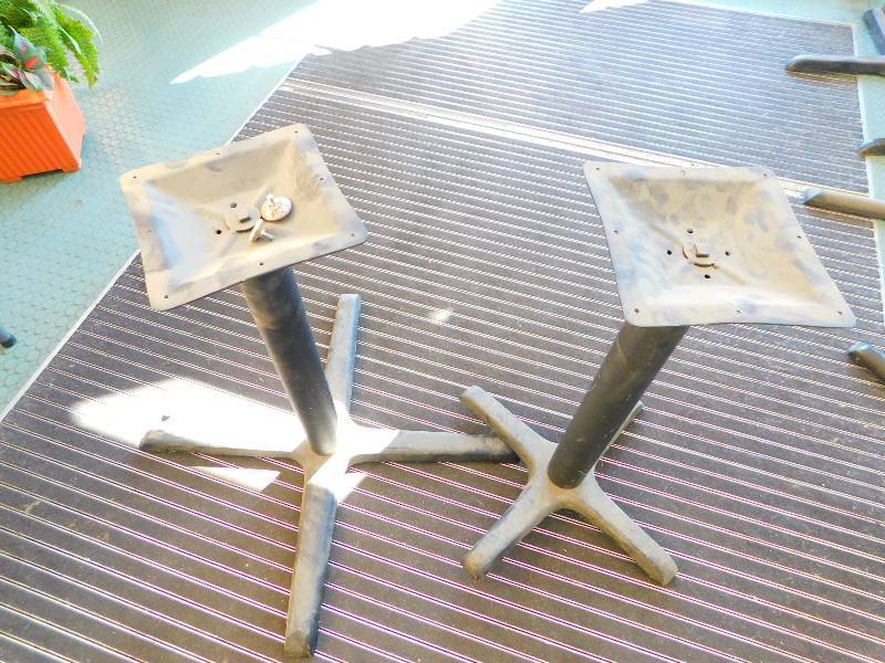 lot 197 image: TABLE BASE PEDESTALS