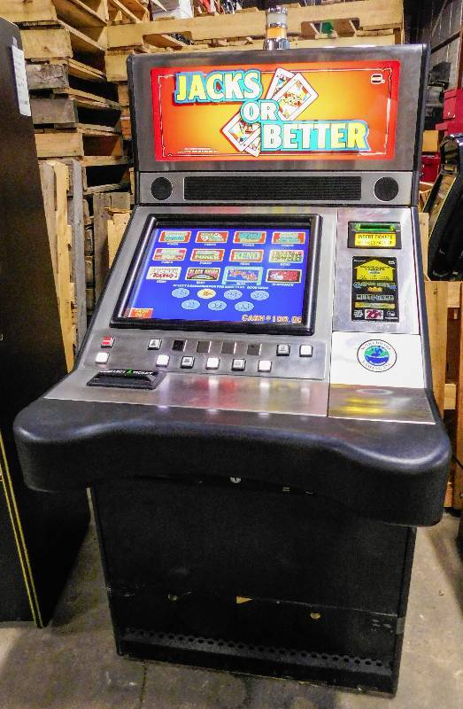 refurbished slot machines without game for sale