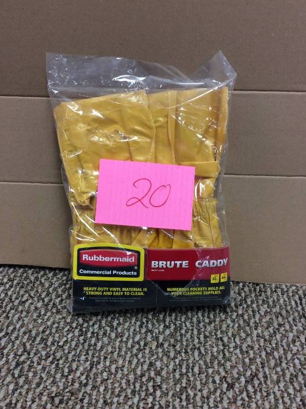 lot 20 image: Rubbermaid Brute Caddy