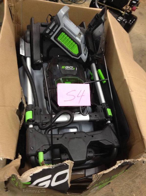 lot 54 image: EGO 21 21 in. 56-Volt Lithium-ion Cordless Battery Self Propelled Mower with 7.5Ah Battery and Charger Included