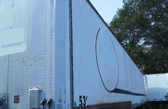 lot 10 image: 1987 Stoughton 53 Dry Van Trailer