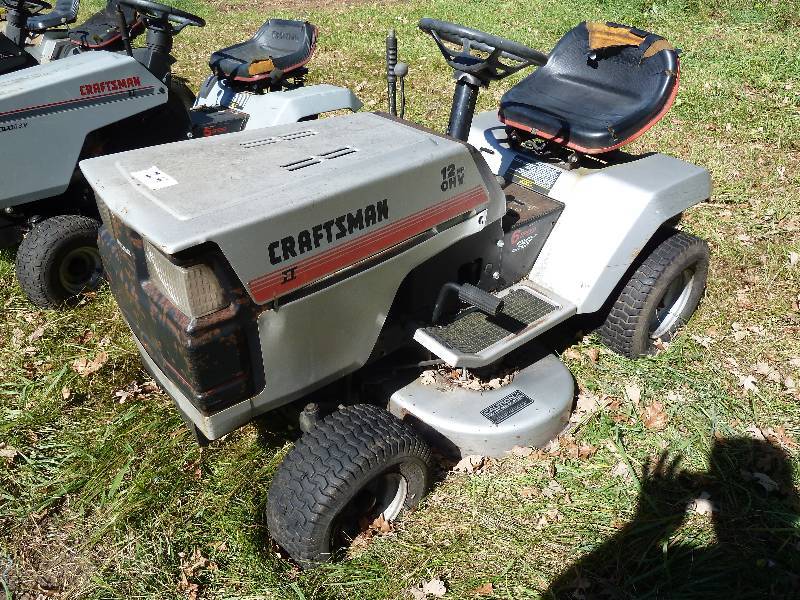 1960 craftsman on sale riding mower