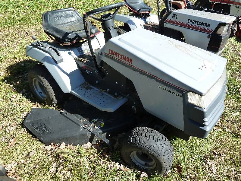 1990 craftsman riding lawn mower sale