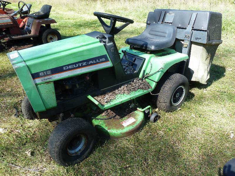 Deutz allis riding mower hot sale