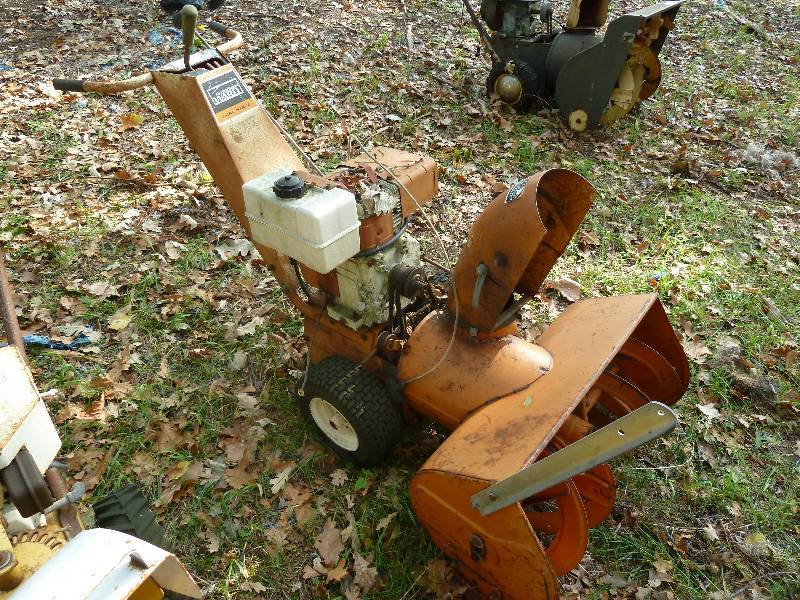 lot 83 image: Montgomery Ward Snowblower