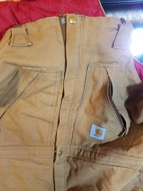 lot 34 image: Carhartt Bibs...Size 4630