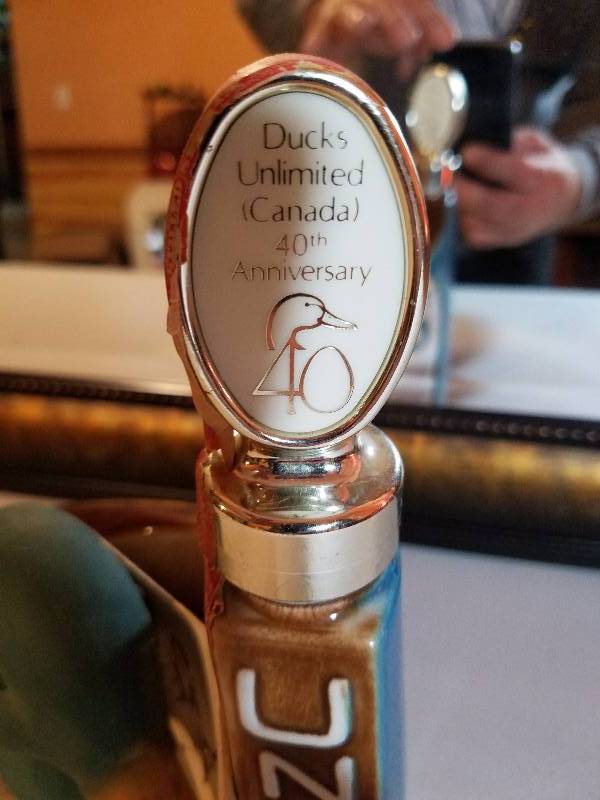 lot 56 image: Ducks Unlimited 40Th Anniversary By Jim Beam
