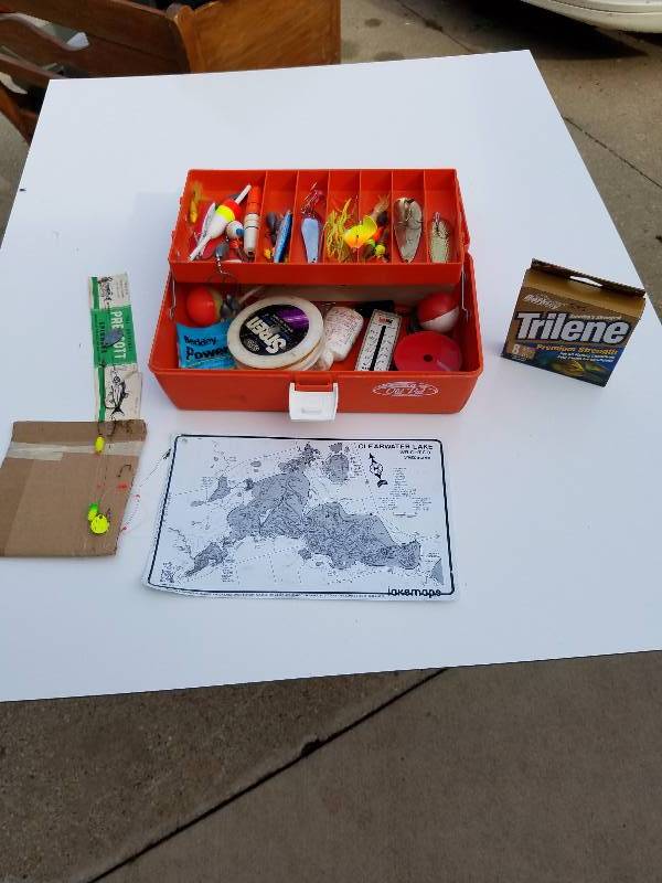 lot 74 image: Tackle Box with Lures