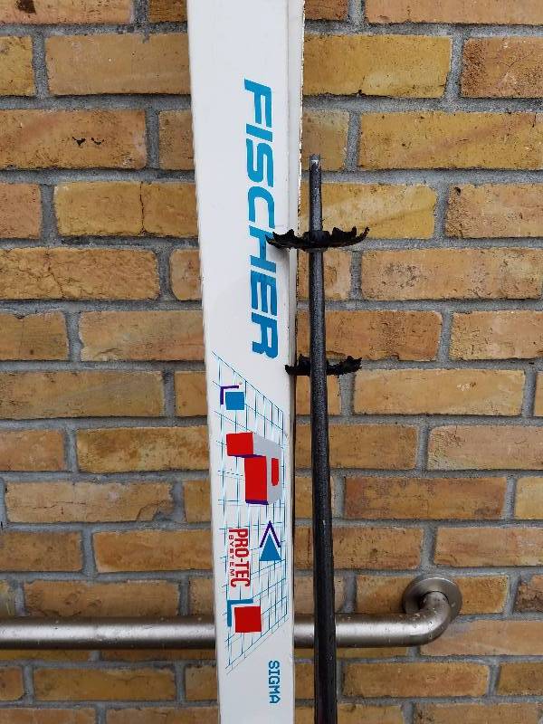 lot 103 image: Fischer Skis,Poles and Ski Tote (Sigma)