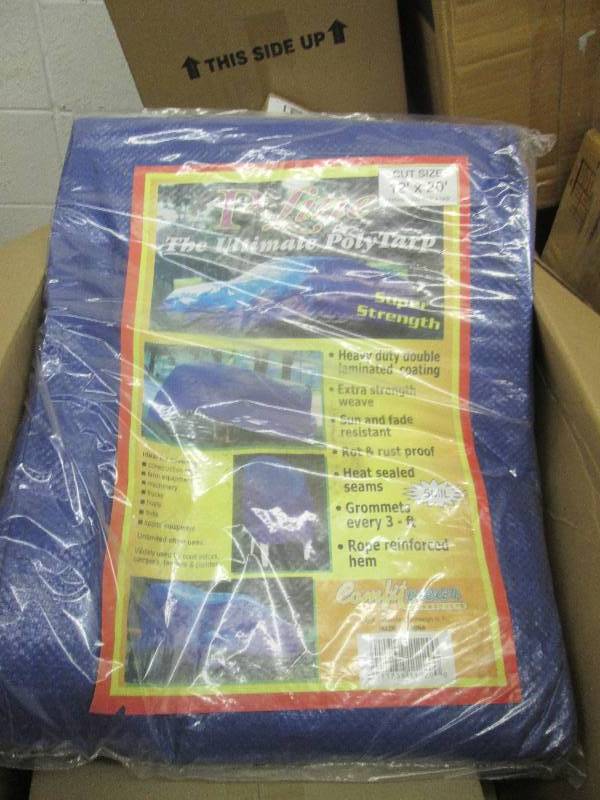 P-Line 12x20 HD Blue Tarp...