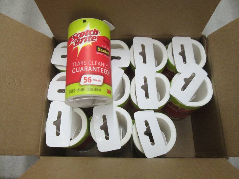 Case of 12 Rolls 3M Scotch Brite Li...
