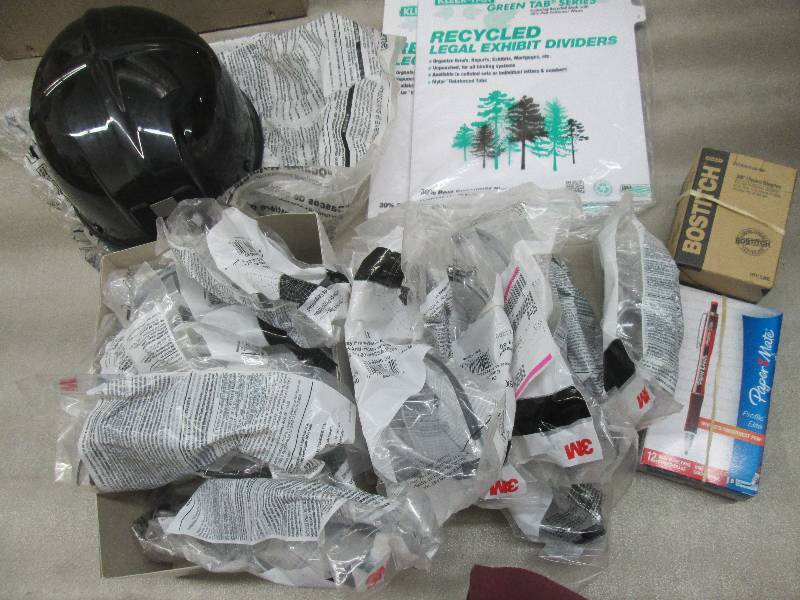 Hard Hat, 20 pairs 3M Safety Glasse...