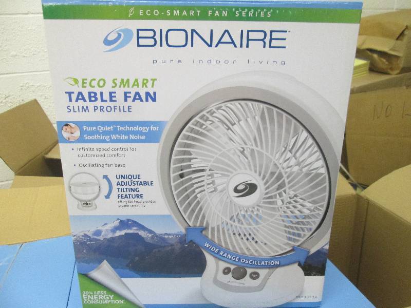 Bionaire Table Fan Circulator, 10-I...