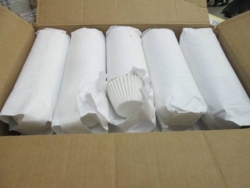 Fluted Bake Cups White 53-60000 - 6...