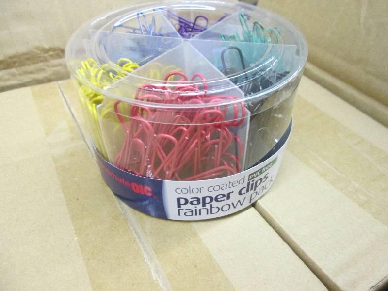 Lot of 6 tubs  Officemate Plastic C...