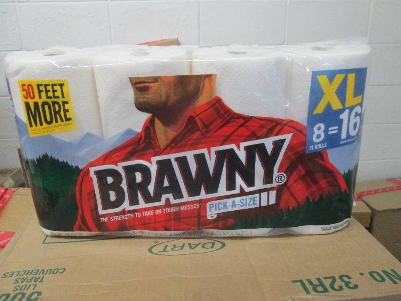 Brawny 8XL Rolls Pick a Size Paper ...