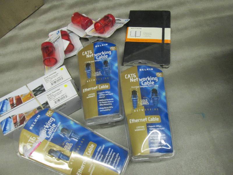 Lot of 3 Belkin A3L980-25-GRN-S 25-...
