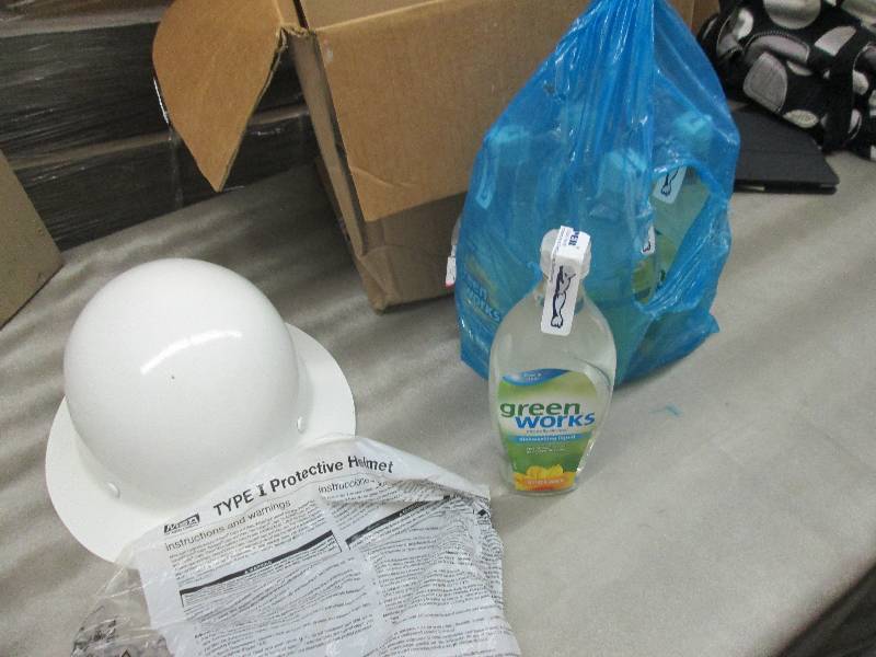 Hard Hat & 5 -22 floz Green Works D...