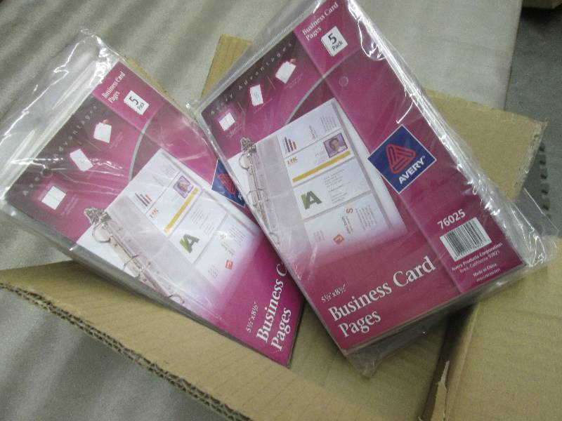 Lot of 24 - 5pks Avery Mini Busines...