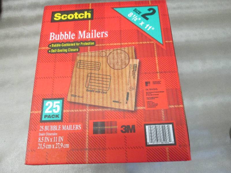 Scotch Bubble Mailer, 8.5 x 11-Inch...
