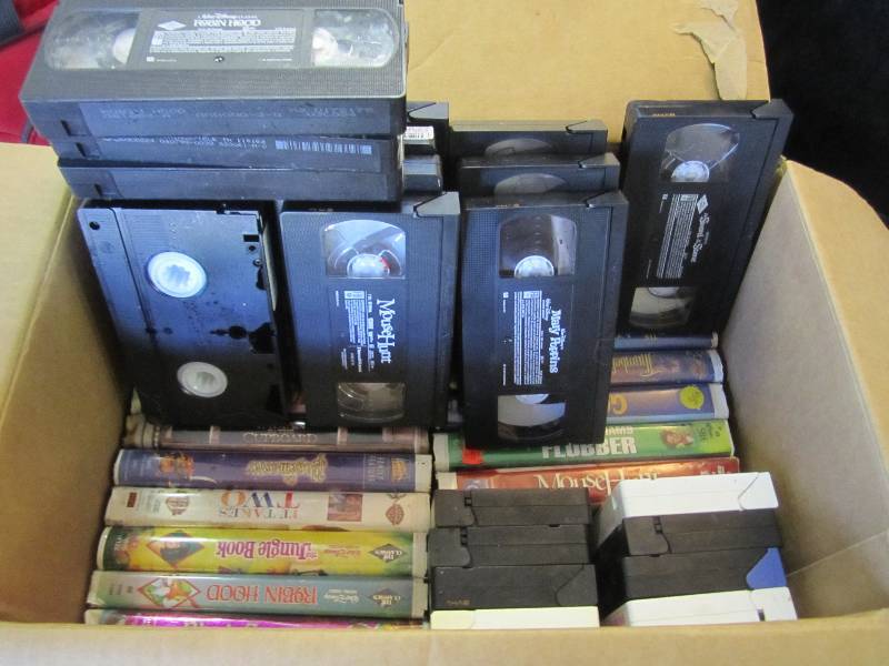 lot 103 image: Lot of VHS Movies ...