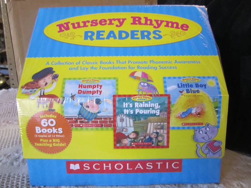 lot 117 image: Case of 2 Scholastic Nursery Rhyme ...