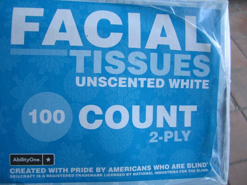 lot 141 image: Pack of 12 Boxes of 2-Ply Facial Ti...