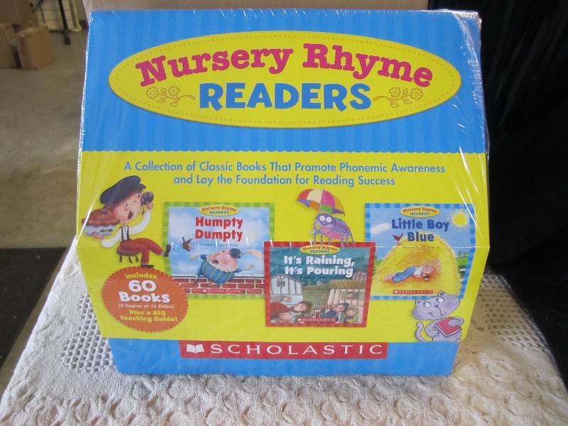 lot 164 image: Case of 2 Scholastic Nursery Rhyme ...